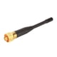 thumbnail image 2 of Antena de radio SMA hembra chapada en oro Antena corta para walkie talkie para BF 666S BF 888S UV 5R TK 240 TK 250 TK 255 PX 777 1 paquete, 2 of 10