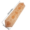 thumbnail image 3 of Coappsuiop Fall Decorations Thanksgiving Table Runner Maple Pumpkin Home Party Table Runner Dinner Party Supplies 20x80in Thanksgiving Table Decor Fall Home Decor, 3 of 8