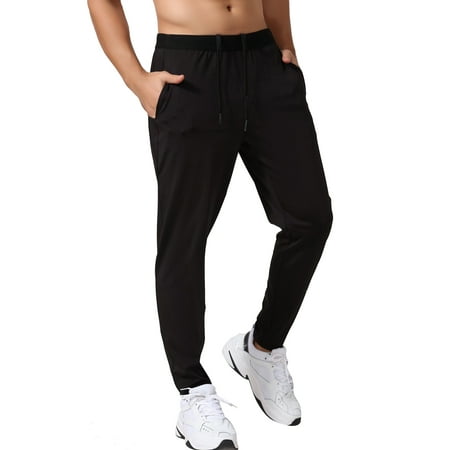 Labymos Men Jogger Pants Sweatpants with Pockets Running Workout ...