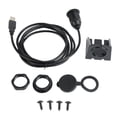 thumbnail image 1 of Car Mount Flush Cable, Waterproof Single Port USB 2.0 Male To Female Cable Data Transfer Plug And Play 3.28ft  For Automobile, 1 of 8