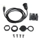 thumbnail image 3 of Cable USB 2.0 Macho A Hembra De Un Solo Puerto, Cable De Descarga De Montaje En Automóvil AUX Instalación Simple A Prueba De Agua Para Motocicleta ANGGREK AUX Car Mount Flush Cable, 3 of 8