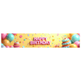 thumbnail image 3 of Colorful Happy Birthday Banner with Balloons Cupcakes and Cakes Decors Background Backdrop for Birthday Party Photography Props Celebrations Decorations, 3 of 4