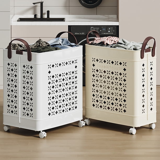 XWSHYW Almacenamiento de Ropa y Armarios. Cesta de Ropa Sucia Cesta de Ropa Sucia para El Hogar Cesta de Ropa Sucia de Gran Capacidad Cesta de Almacenamiento de Ropa Sucia para Baño