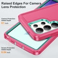 thumbnail image 6 of TECH CIRCLE for Samsung Galaxy S26+ 3-Layer PC+TPU+PC Case with KickStand Slim Heavy Duty Rugged Shock-Absorbent Tough Durable Cover,C, 6 of 8