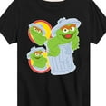 thumbnail image 3 of Sesame Street - Oscar Trash Can - Toddler and Youth Short Sleeve Graphic T-Shirt, 3 of 5