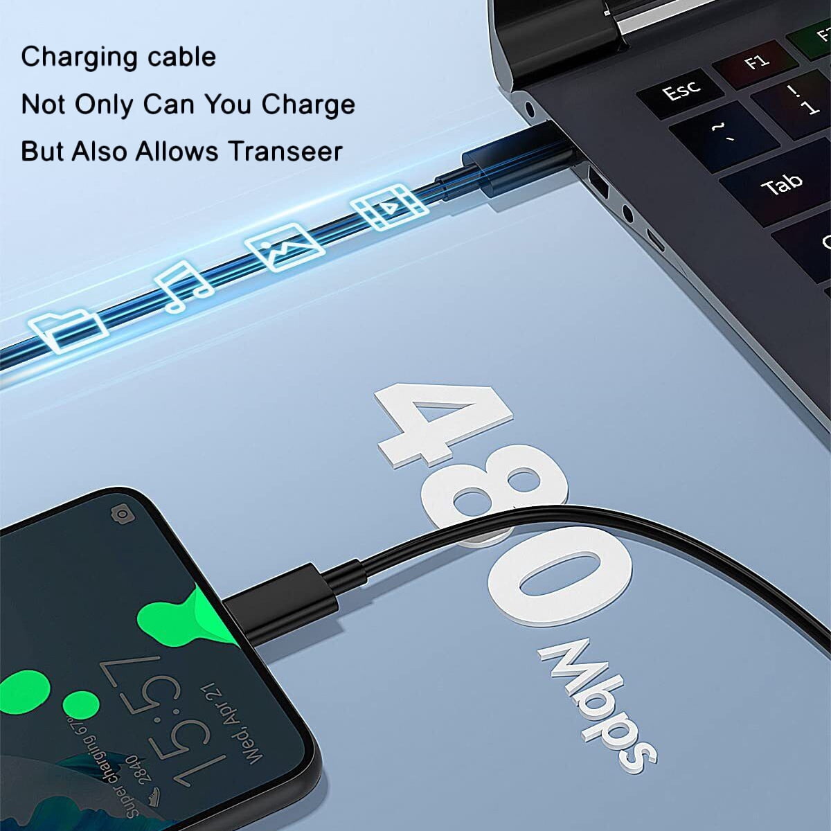 45W Super Fast Charger W/ 6FT Type C USB Cable Cord For Samsung, Black Type C Charging USB C Android Phone Charger for Samsung Galaxy S24 Ultra / Plus/ S23/S22/Note 10/20/S20/S21, Galaxy Tab S7/S8/S8