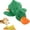 Green, variant on Calming Duck Toy for Dogs, 2025 New Indestructible Dog Toy, Yellow Duck Dog Squeaky Toys, Tough Dog Chew Toys for Aggressive Chewers Small Medium and Large Breeds Dog Plush Toys (Yellow)
