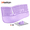 purple, variant on Meetion Ergonomic Keyboard and Mouse, White Gray, Split Design with Vertical Mouse, Rechargeable