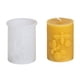 thumbnail image 1 of Vela de Silicona con Forma de Panal | Diseño Cilíndrico Único con Abeja En Relieve | Material Resistente Al Calor | Ideal para Aromaterapia y Regalo | Fácil de Usar y Limpiar | 1 Unidad, 1 of 2
