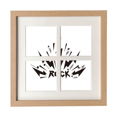 thumbnail image 1 of Marco de escritorio Rock'N'roll 4 aperturas Madera 27.8 X 27.8 cm, 1 of 4