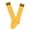 Yellow, variant on Fesfesfes Sport Football Socks Unisex Soccer Long Socks Over Knee High Sock Baseball Hockey