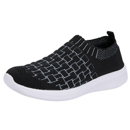 

Puawkoer Women Slip On Shoes Runing Mesh Outdoor Shoes Breathable Sports Women s