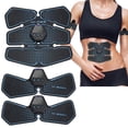 thumbnail image 4 of EMS Abdominal Muscle Trainer,Cinturón de tonificación abdominal tóner, estimulador ABS portátil, equipo de entrenamiento muscular para perder peso, con 10 modos, 20 de fuerza, para abdomen, cintura, p EOTVIA NO, 4 of 6