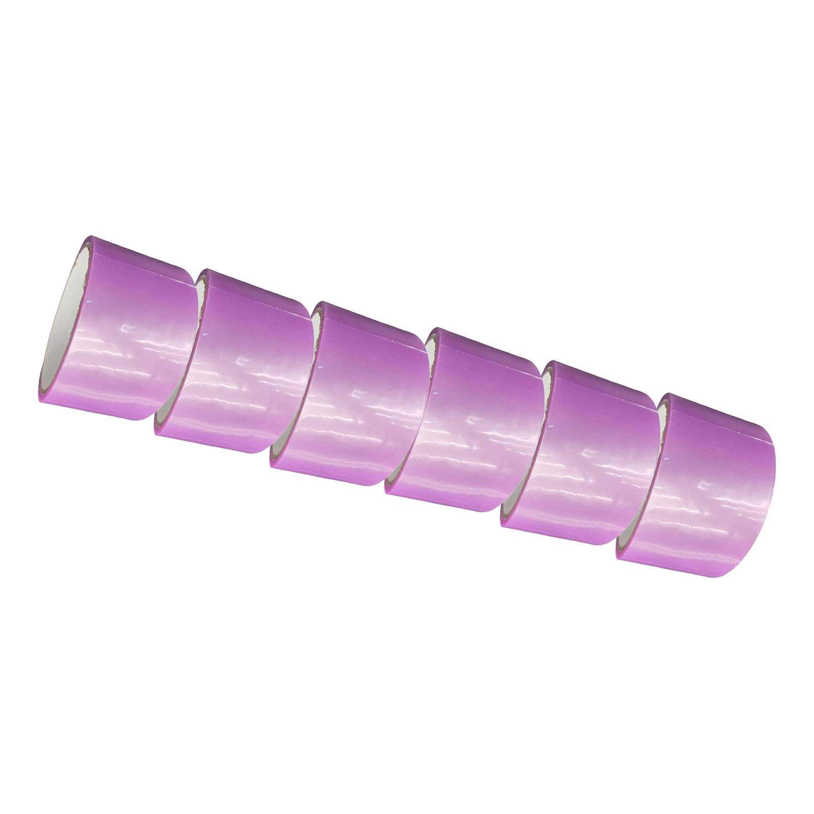 FVDPWYE 6Pcs Sticky Ball Tapes Colored Tapes Bulk 4.8cm Width Game Educational Toys for Violet