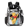 thumbnail image 6 of Winnie The Pooh Clear Backpack Heavy Duty Transparent Bag See Through BookBag for Colleges School Work Festival Sport Travel, 6 of 7