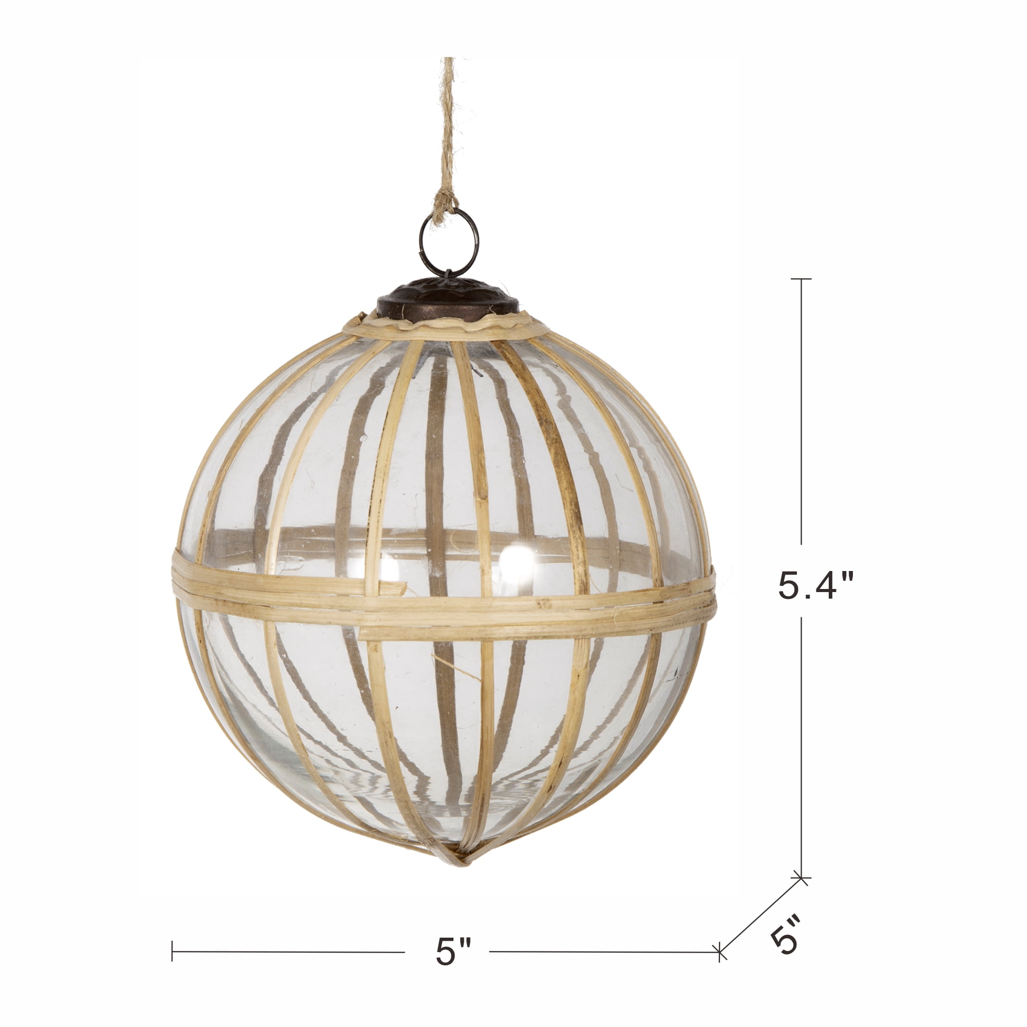 Large Glass Christmas Ball Ornament 5.4 Inch Shimmering Tree Garland Wedding Backdrop Decor