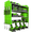 Green, variant on Power Tool Organizer Wall Mount, 4-Layer Drill Storage Shelf with Hooks,Screwdriver,Drill Bit Heavy Duty Rack Orange