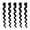 Black, variant on CEORPER 5Pcs Spiraled Silicone Wire Protector Cable Housing Protector Sleeve Protectors