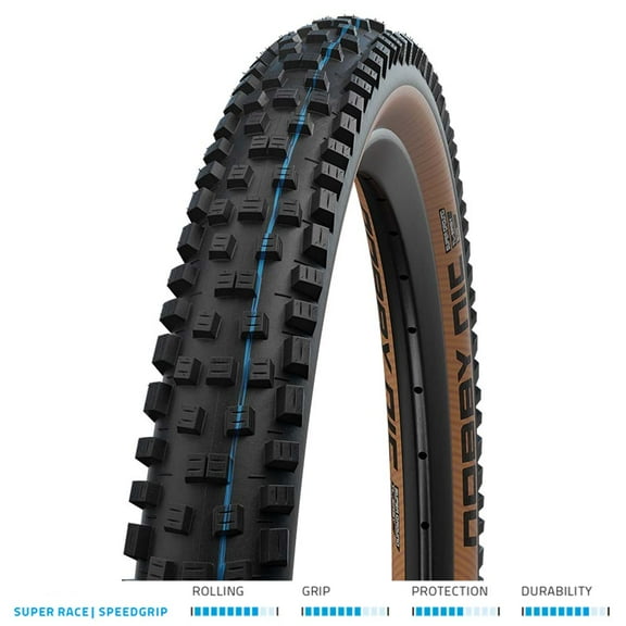 Schwalbe Nobby Nic Super Race Addix Speedgrip TLE 29x2.40 Folding Transparent Skin cycle bike t