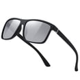 thumbnail image 2 of Gafas de sol KWHZXGYY polarizadas para hombre y mujer, negras, 2 of 6