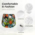thumbnail image 6 of Lsque Balls Printed Women's Running Shorts with Liner Pockets,Elastic Quick Dry Workout Athletic Gym Yoga Shorts,Womens High Waist Shorts-Small, 6 of 9