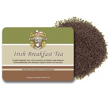 English Tea Shop Irish Breakfast Tea - Loose Leaf Pouches - 16oz