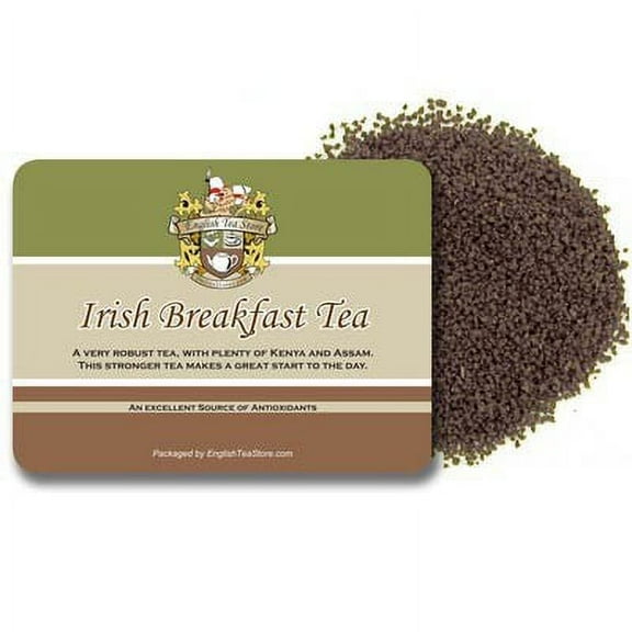 English Tea Shop Irish Breakfast Tea - Loose Leaf Pouches - 16oz