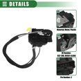 thumbnail image 5 of Unique Bargains Power Door Lock Motor Front Left Sliding Door Latch Assembly for Nissan Versa 07-11 with Cable 937-280, 5 of 6