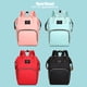 thumbnail image 3 of Bolsa de pañales para mujer, mochila para bebé, bolsas de pañales, mochila de viaje impermeable mult Abanopi Bolsa de pañales, 3 of 7