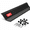 Black-36 Ft, variant on White 40 Ft Weatherproofing Garage Door Top and Side Seal Weather Stripping