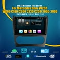 thumbnail image 1 of Smart Head Unit For Mercedes Benz W203 W209 C180 C200 C220 C230 2005-2009 12.3 Inch Screen Android 12, 1 of 2