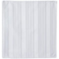 thumbnail image 3 of White Denley Woven Textured Satin Stripe 52 x 70 inch Rectangle Fabric Dining Tablecloth, 3 of 4