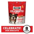 thumbnail image 3 of Milk Bone CELEBRATE Birthday Cake Artificially Flavored Biscuits, Small Dog Treats, 8 oz Bag, 3 of 12