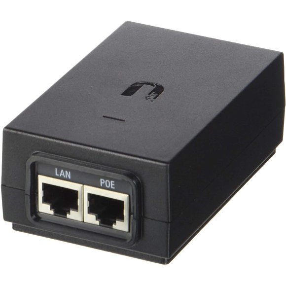 POE-24-24W-G Injecteur de Réseaux, Noir