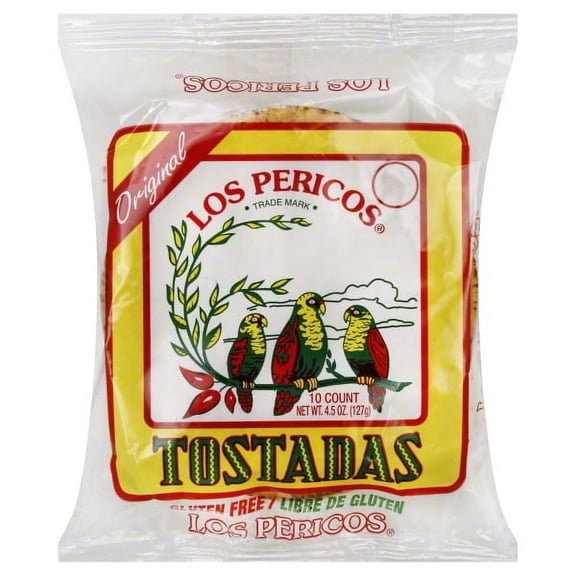 Los Pericos Original Tostadas, 10 count, 4.5 oz