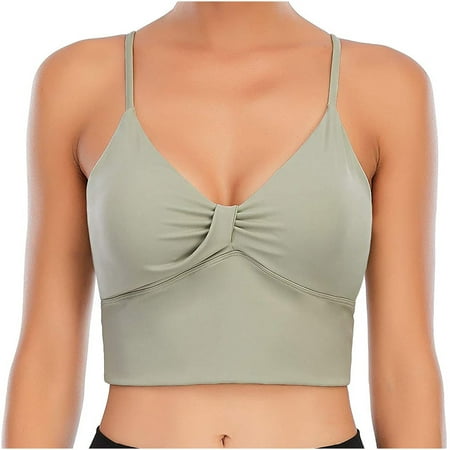 

Kakina CMSX Lingerie for Women Plus Size Fashion Women Sleeveless Camis Vest Ladies Chest pad movement Short Tank Tops