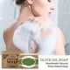 thumbnail image 5 of Fiudx Jabón de Aceite de Oliva, Jabón Nutritivo E Hidratante En Barra, Jabón Facial Limpiador Suave, Experiencia Refrescante En La Ducha, Rutina Diaria de Cuidado de La Piel, Apto para Todo Tipo de P, 5 of 6