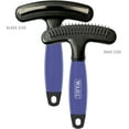 thumbnail image 4 of shiyou-Canada Double Row Rake & Shedding Blade, Rotating Pins and Blade Teeth, Great to Remove Loose Fur and Reduce Shedding, Comfort Grip Gel Handle, Great for Dog Grooming - Model 58443, 4 of 4