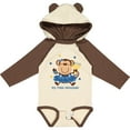 thumbnail image 3 of Inktastic Monkey Girl 1st Hanukkah Girls Long Sleeve Baby Bodysuit, 3 of 5