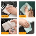 thumbnail image 3 of 5 Pcs Wipe Glass Towels And Rags Absorb Water Wipe Glass Fish Scale Cloth Kitchen Table Wipes And Dishes Color Random, 3 of 8