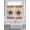 Brown Beige, variant on Vintage Texas Star Brown 2 Panel Kitchen Curtains for Windows, Red Plaid Berry Farmhouse Bathroom Privacy Curtain, Home Décor Window Treatment for Bedroom/Living Room 55"x45"