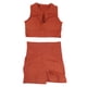 thumbnail image 3 of Conjuntos de entrenamiento para mujer Nikou 2 piezas de ropa de yoga, 3 of 9