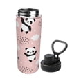 thumbnail image 2 of Susaid Panda Print 18oz Sports Insulated Kettle Stainless Steel Water Bottle Leakproof Sport Flask, 2 of 7