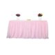 thumbnail image 5 of Tulle Table Skirt Table Cover Pink Birthday Wedding Decor Table Cloth Cake Dessert Arrangement (8ft, 5 of 5