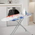 thumbnail image 2 of HELLHERO Ironing Board Cover, Standard Size Iron Board Covers with Heavy Duty Adjustable Elastic Edges, Heatproof Ironing Board Covers for Smooth Ironing(Daisies Lavender, 15"x54"), 2 of 5