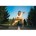 thumbnail image 6 of Roller Skates for Men Size 12 Inline Skates ABEC 7 Derby Adults rollerskates Outdoor Light Fitness Kids Durable Reinforce Frame Ankle Support Blade Rollerskate 45 (Blue, 12 Men), 6 of 22