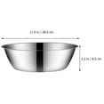 thumbnail image 2 of 2PCS Stainless Steel Vegetables Soup Basin Household Kitchen Cooking Basin, 2 of 6