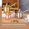 thumbnail image 4 of SHISUYAN Stainless Frothing Pitcher Stainless Steaming Pitcher Small Milk Pitcher Coffee Supply, 4 of 8