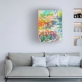 thumbnail image 2 of Canvas Wall Art - Dorothy Fagan 'Joyful Morning ' Wall Art for Living Room, Bedroom, or Office D?cor by Trademark Fine Art - 35 x 47 Inches, 2 of 4