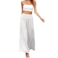 thumbnail image 2 of Pantalones de pierna ancha de cintura alta,Pantalones largos de mujer Pantalones largos de mujer altos Pantalones de pierna ancha de mujer diseñados para la precisión, 2 of 5